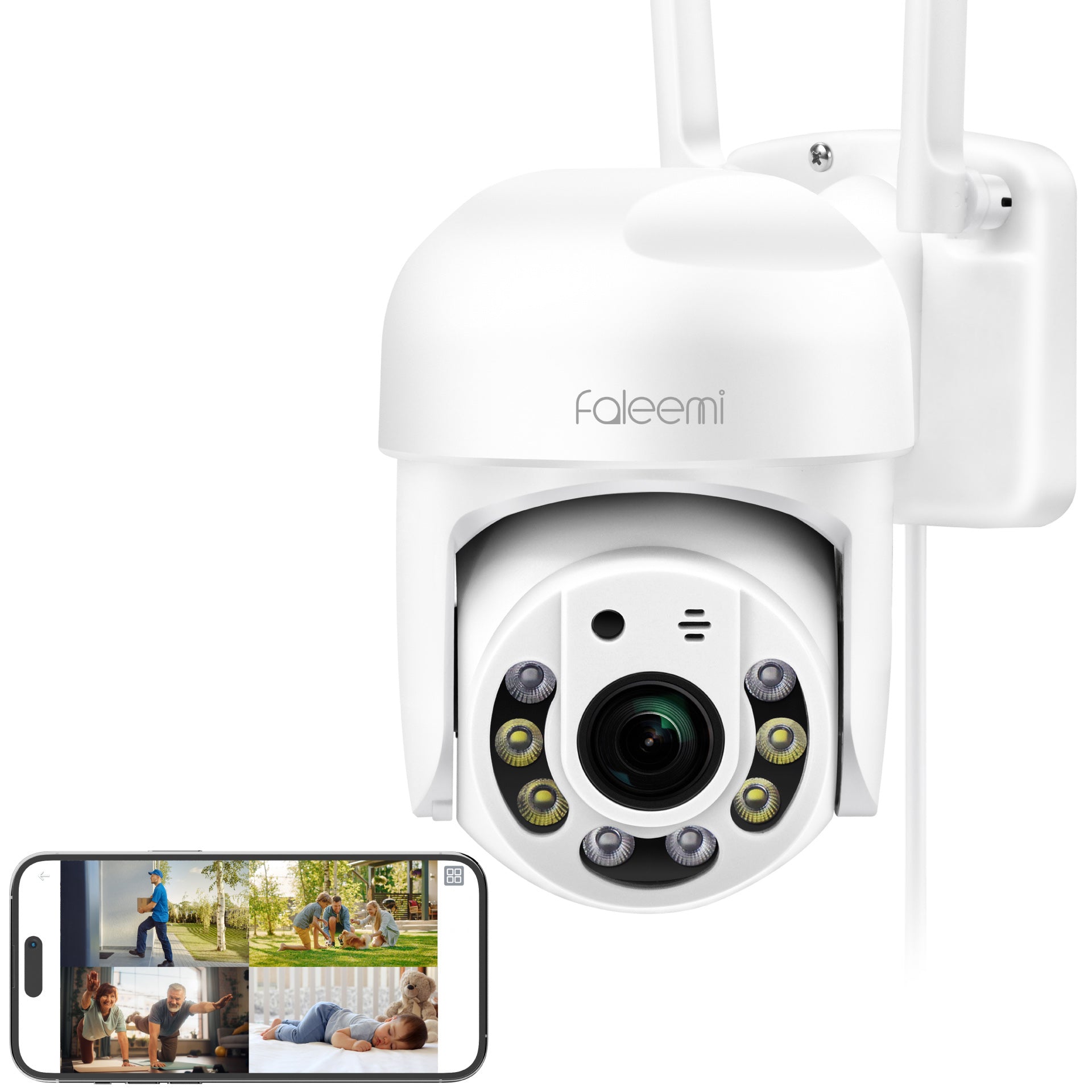 Faleemi FT2 2K WiFi Security Camera